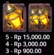 Simbol Lampu Teplok dalam Game Slot Dwarf & Dragon