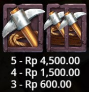 Simbol Gancu Pacul Simbol Bom Tnt dalam Game Slot Dwarf & Dragon