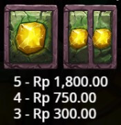 Simbol Yellow Jewelry dalam Game Slot Dwarf & Dragon