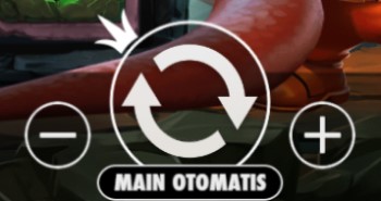 Tombol Spin dalam Game Slot Dwarf & Dragon