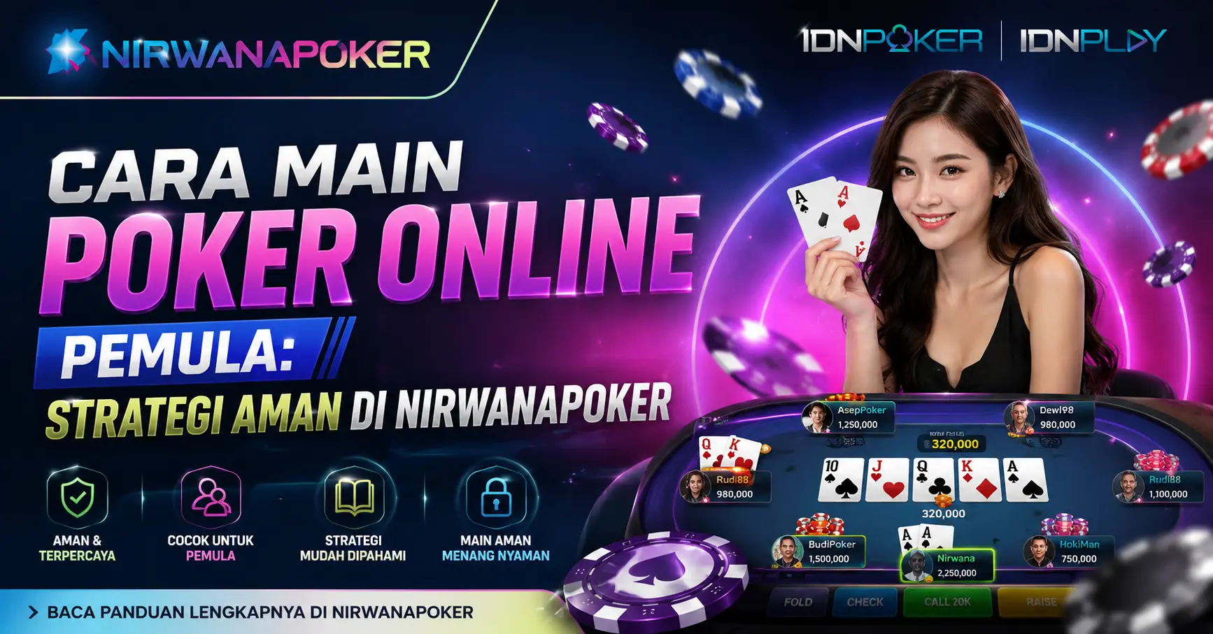 Strategi Aman Cara Main IDN Poker Online Untuk Pemula
